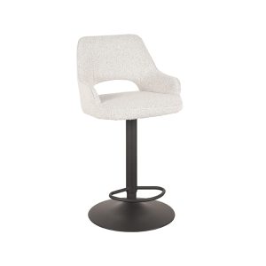 LABEL51 Barkruk Fer - Champagne - Boucle - Gaslift