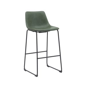 LABEL51 Barkruk Risto - Hunter - Kunstleder - Hoog