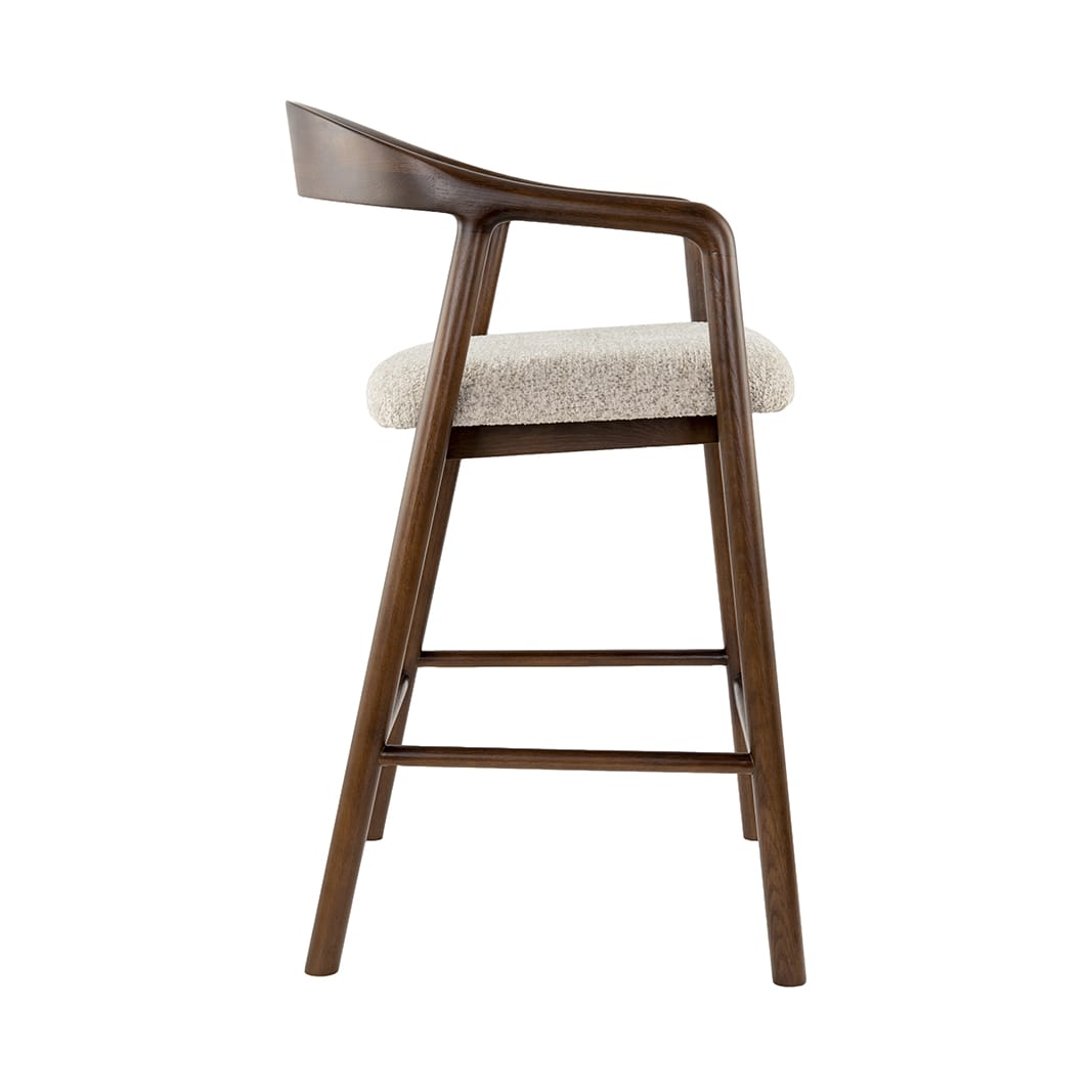 LABEL51 Barkruk Lone - Beige - Superb - Afbeelding 4